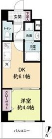 ライブガーデン江坂IXの物件間取画像